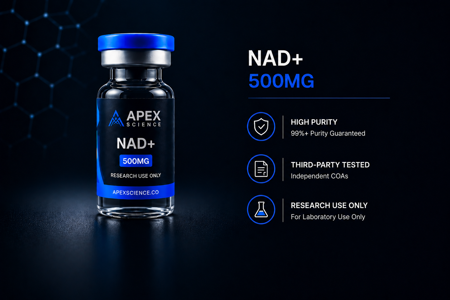 NAD+ 500mg